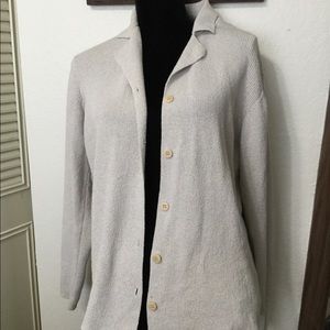 Luxury...Eileen Fisher...cardigan size M